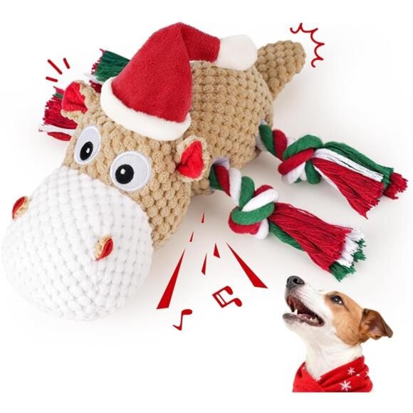 Christmas Dog Toys for Large Dogs - Picture 1 of 9